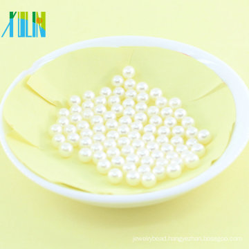 Best prices round cheap clear plastic pearl beads for wedding dress